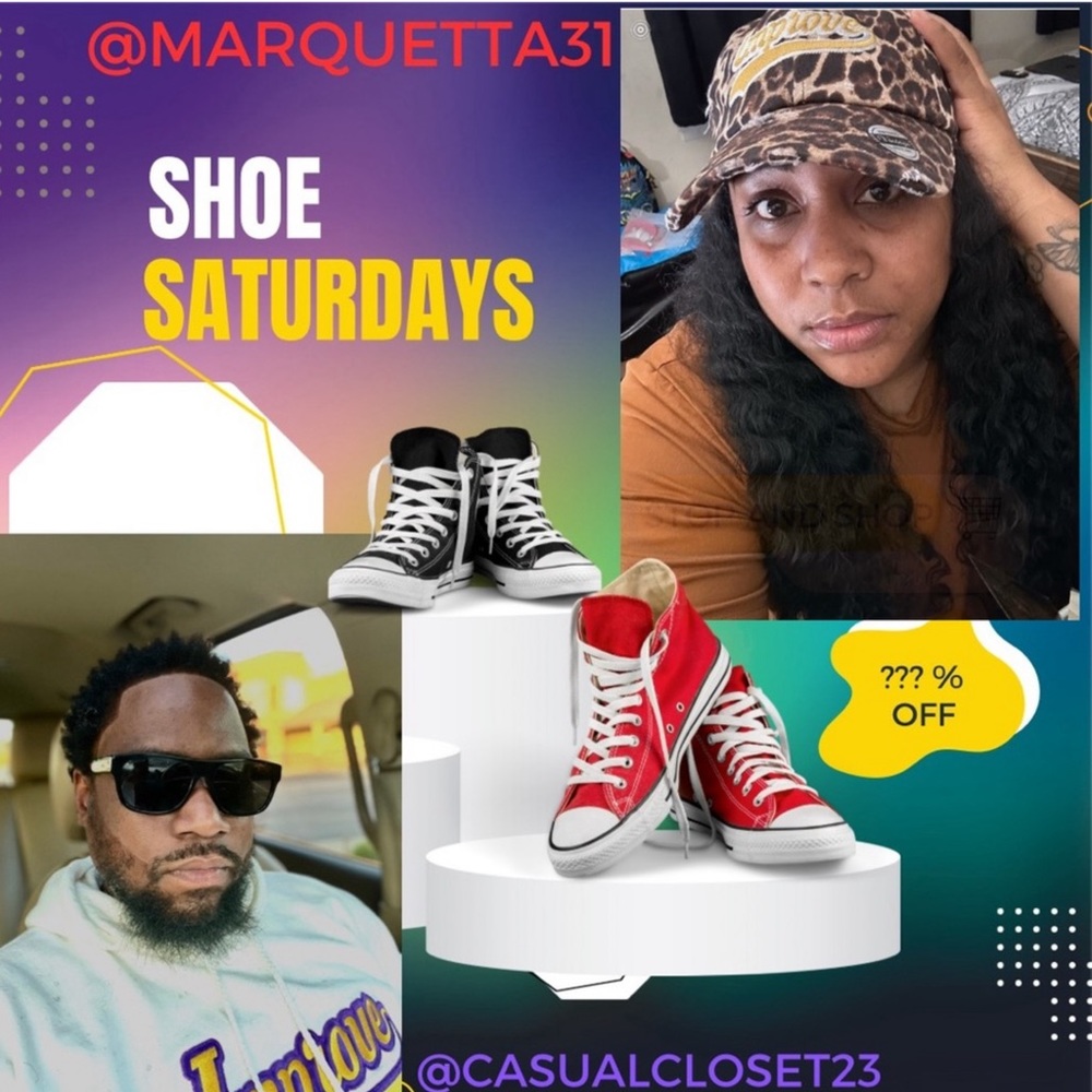 SATURDAY’S ARE FOR SHOES SHARE SHOW WITH ME & @CASUALCLOSET23